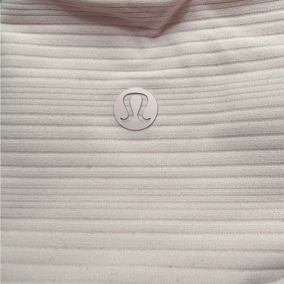 NWT Lululemon Women's Ribbed Nulu Twist-Front Headband-Strawberry Milkshake - Picture 8 of 8